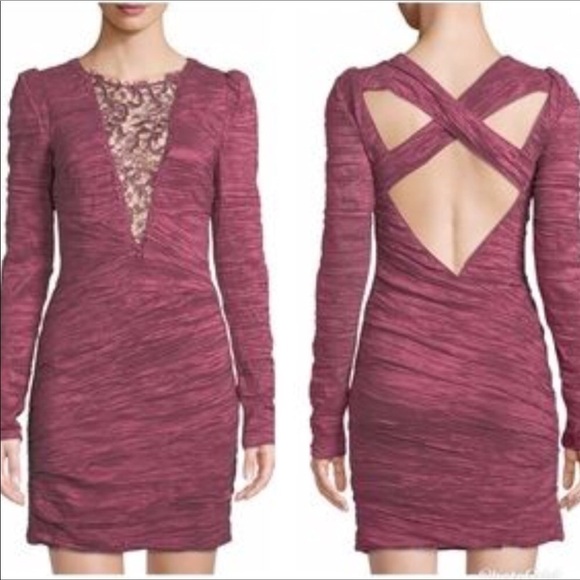 FREE PEOPLE Look of Love Ruched Bodycon Dr… - Picture 2 of 3
